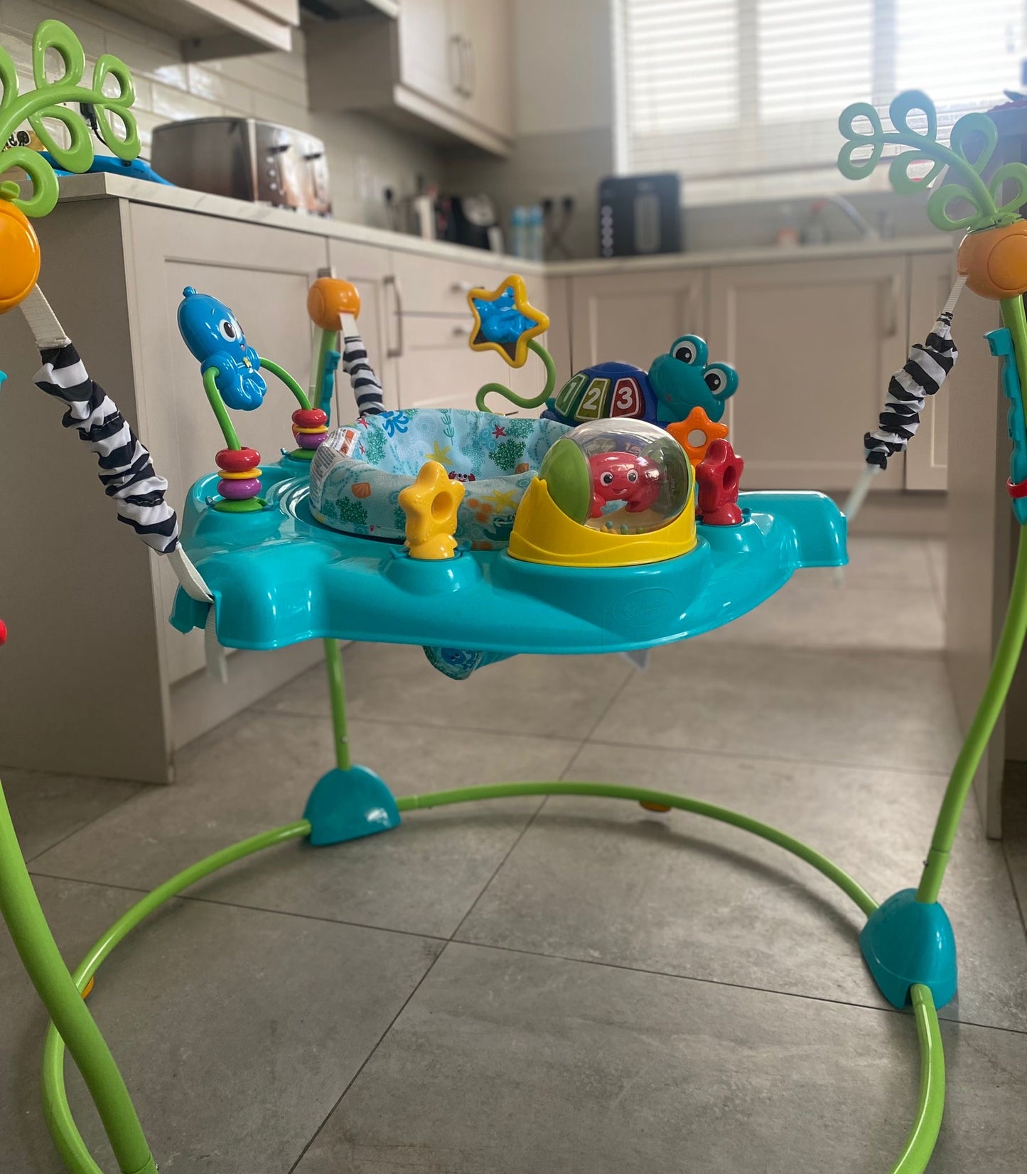 Baby Einstein Curiosity Cove 2-in-1 Activity Baby Jumper