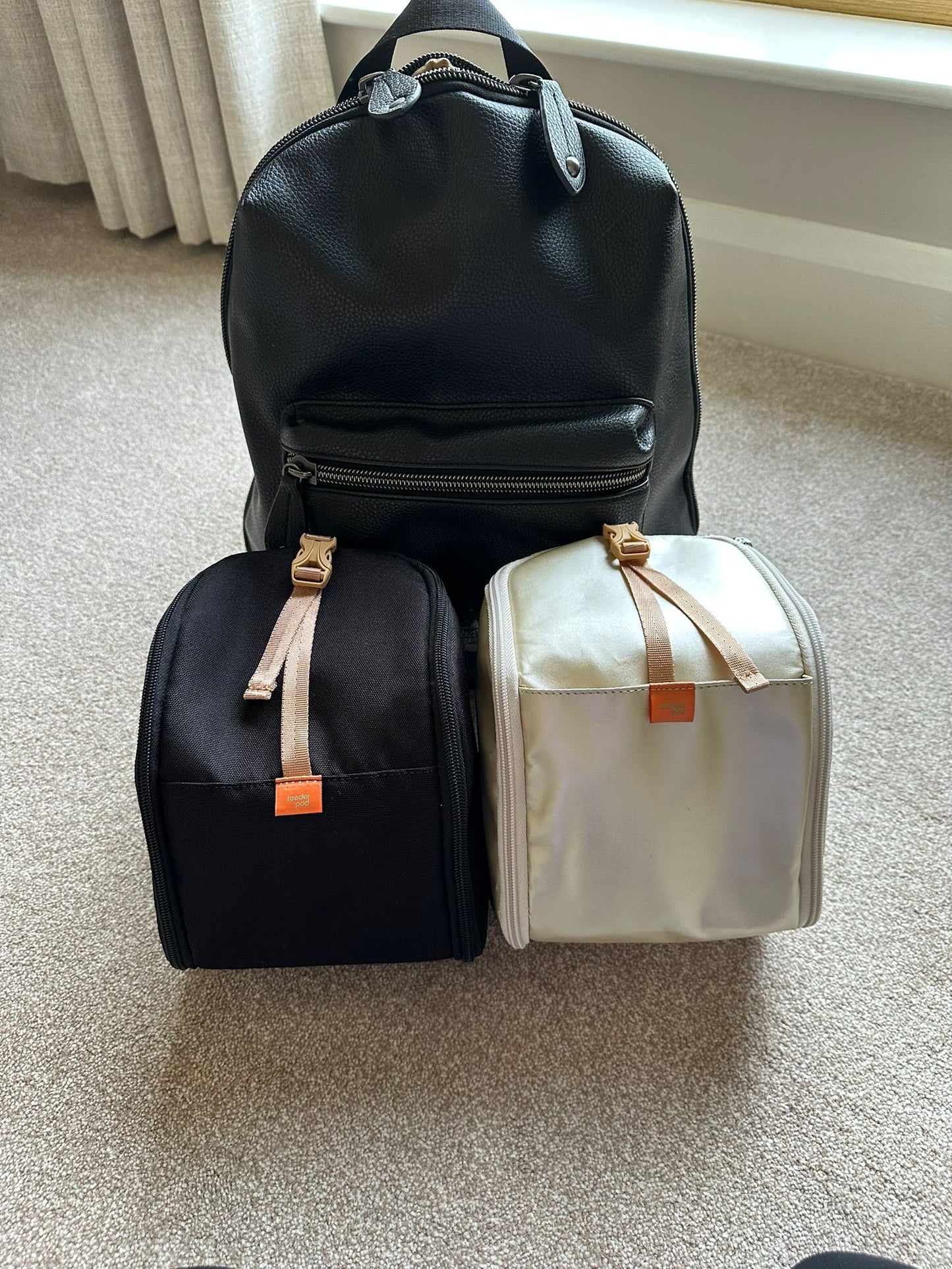 Pacapod Hartland leather changing bag