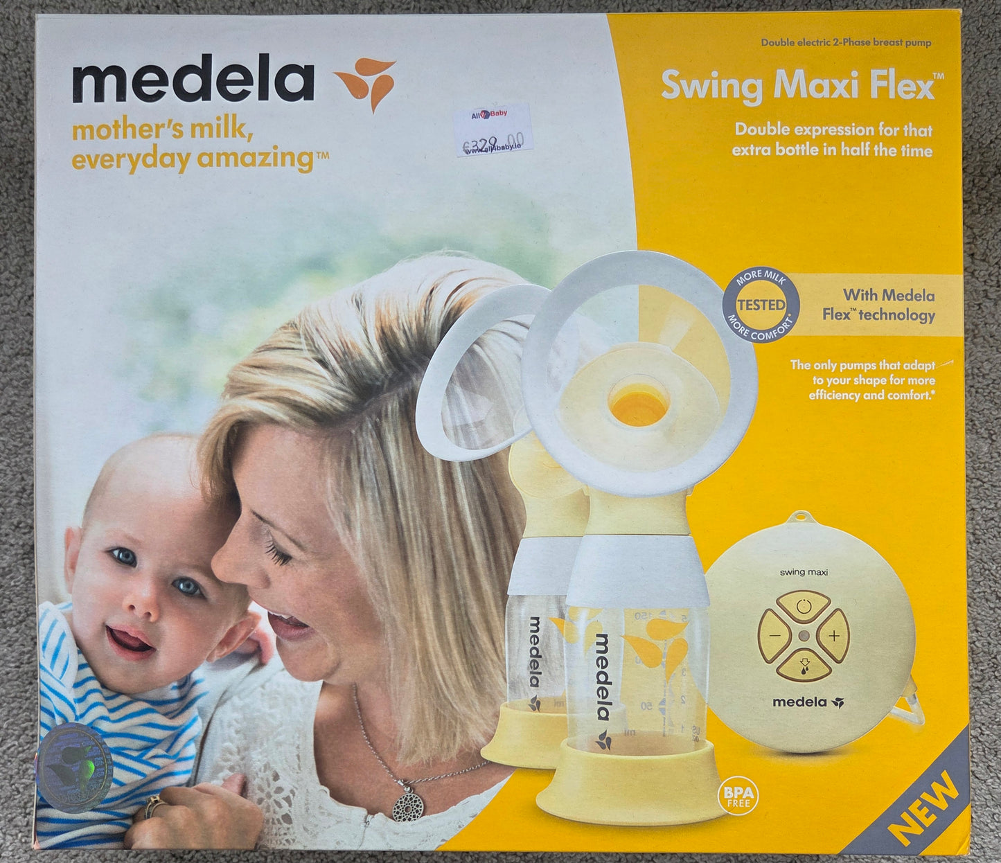 Medela double electric breast pump