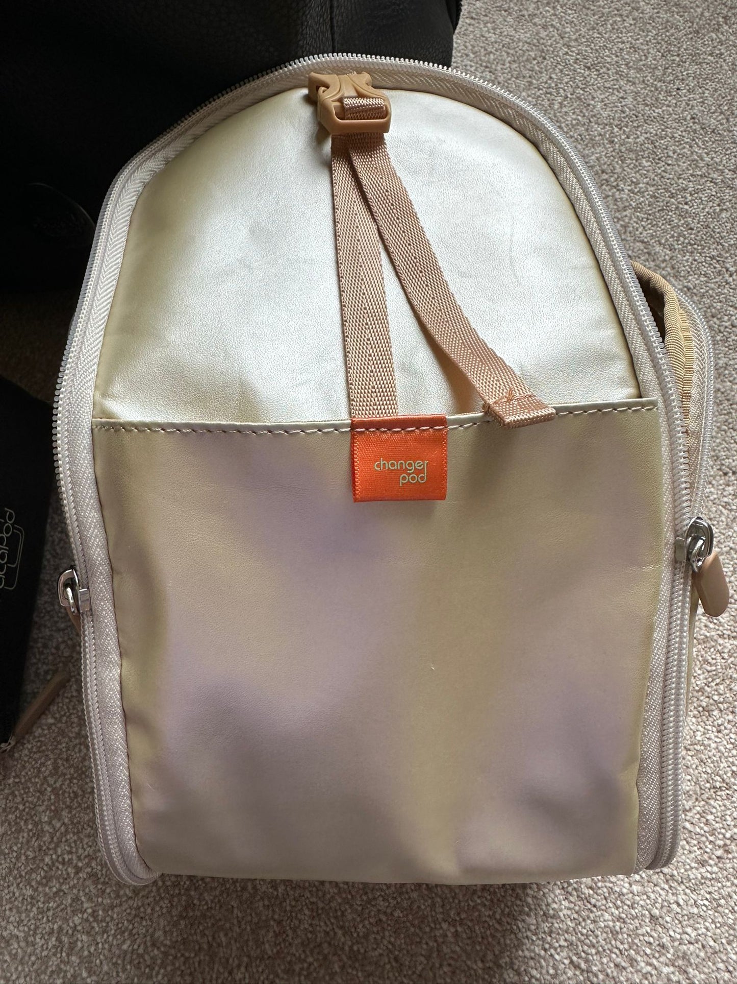 Pacapod Hartland leather changing bag