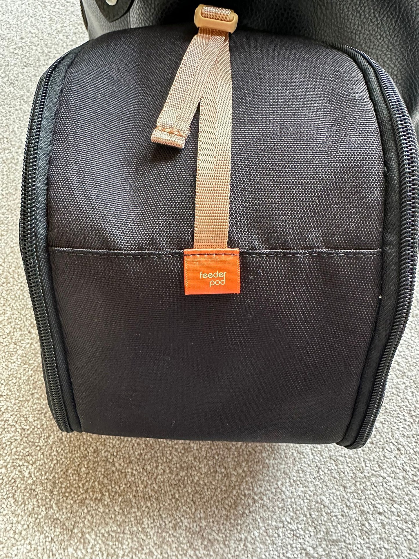 Pacapod Hartland leather changing bag