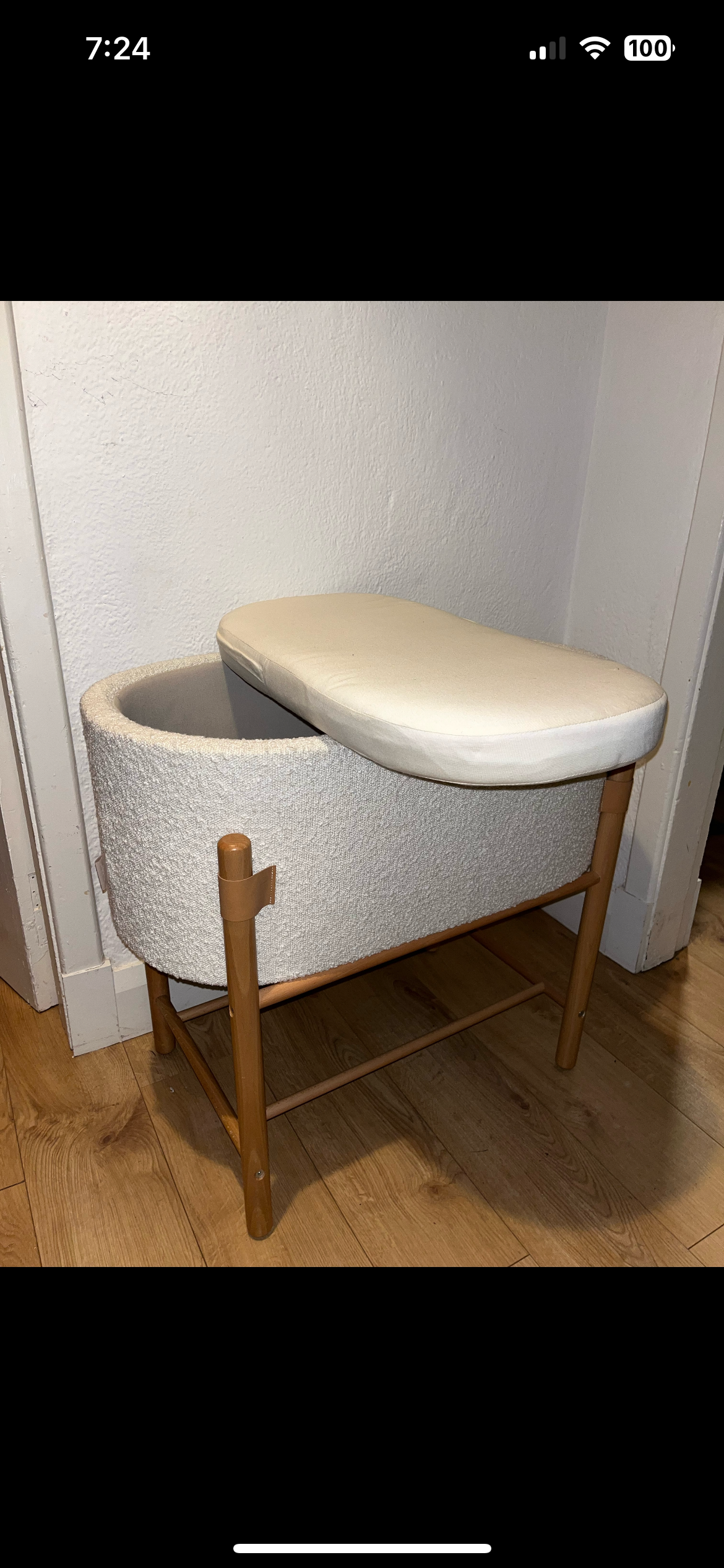 Kave Home Adara Moses Basket