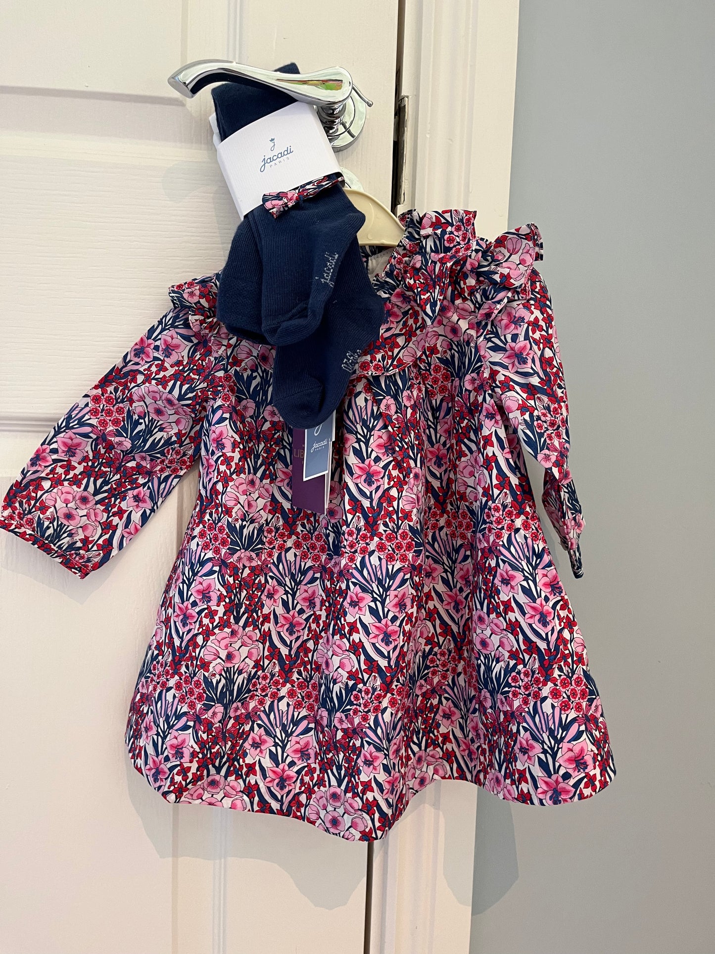 Jacadi Dress & Tights