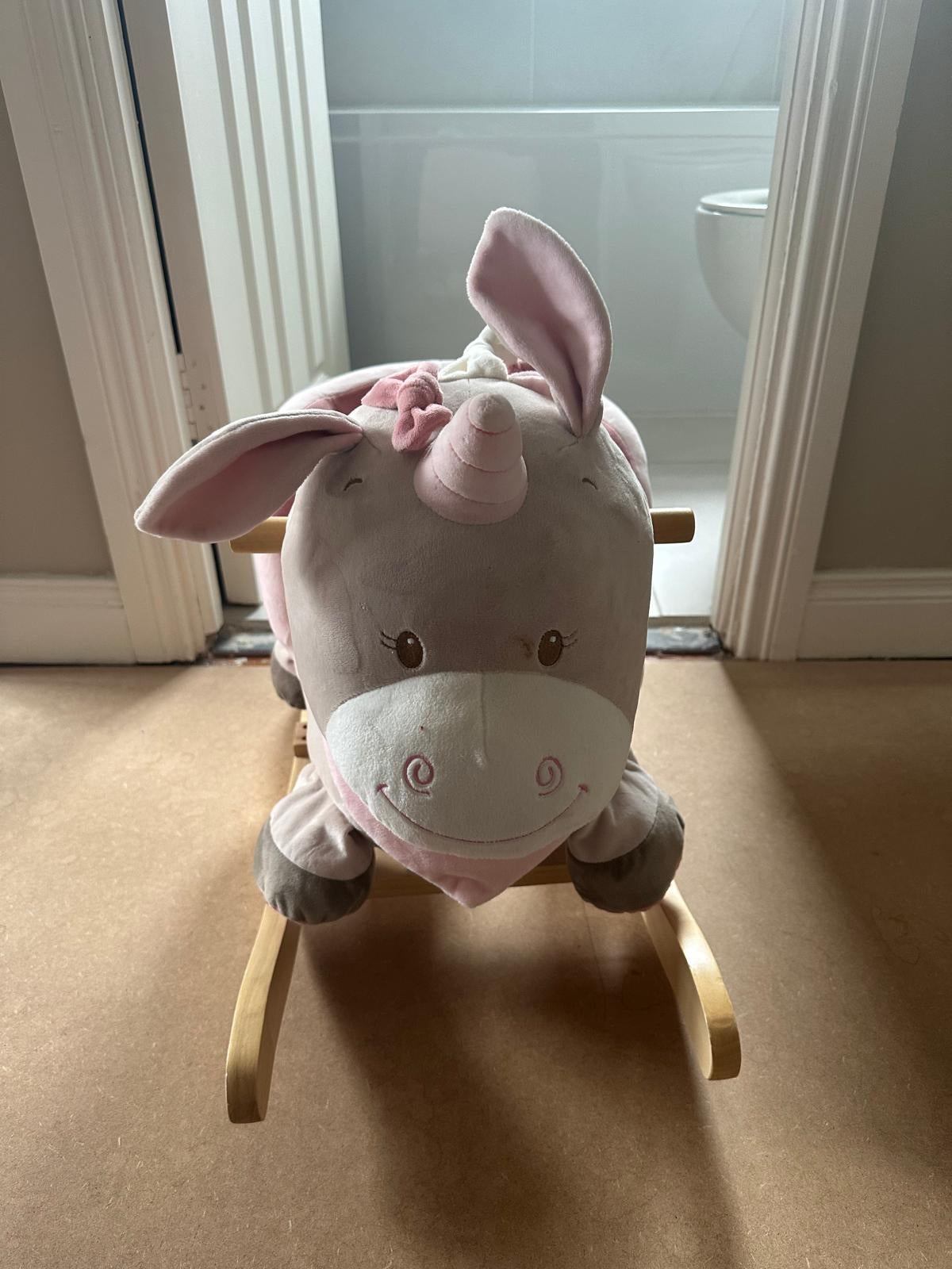 Wooden Baby Rocking Animal Unicorn
