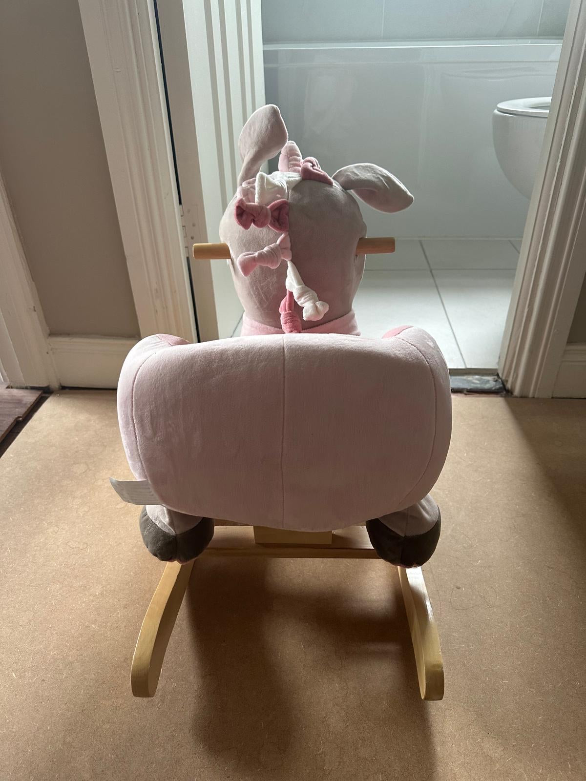 Wooden Baby Rocking Animal Unicorn
