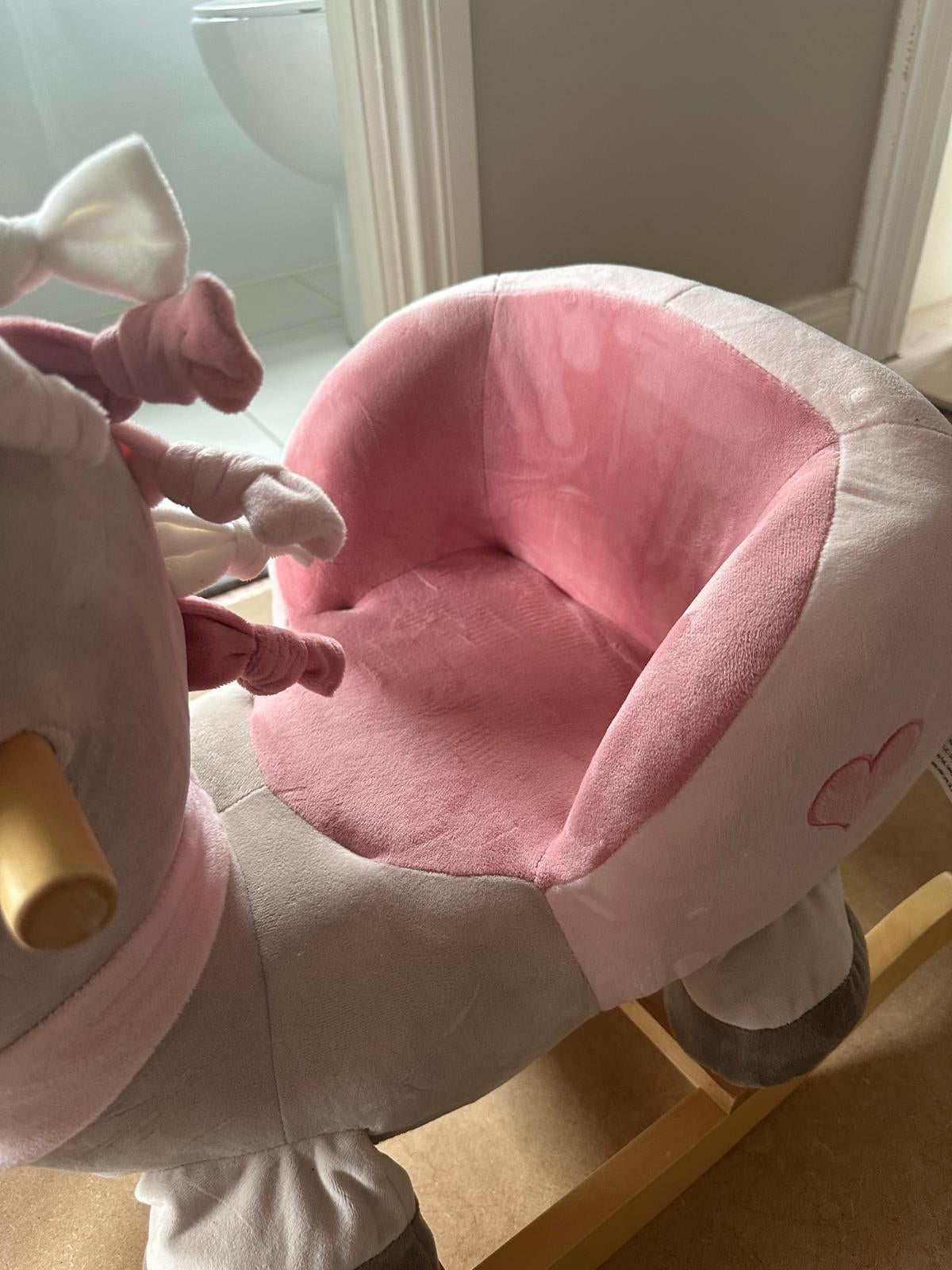 Wooden Baby Rocking Animal Unicorn