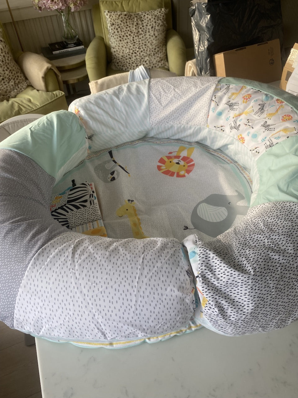 Babyzee safari play mat