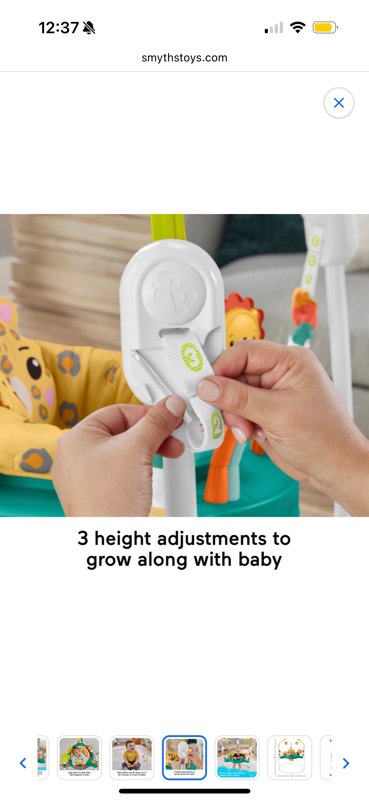 Fisher-Price Leaping Leopard Jumperoo *Brand New*