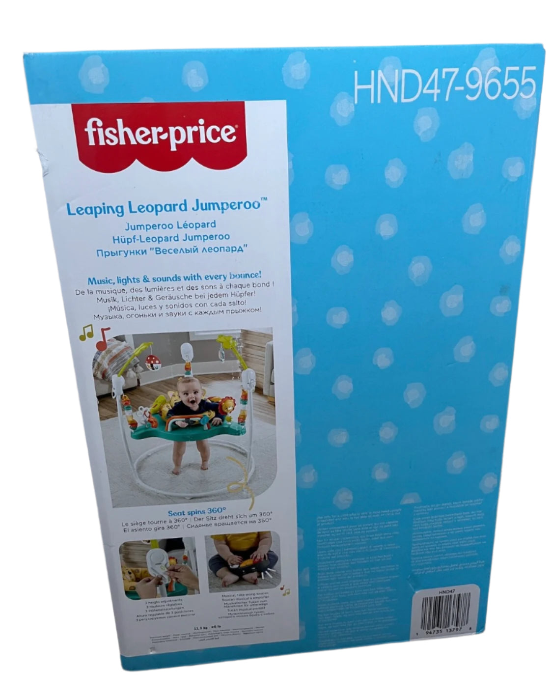 Fisher-Price Leaping Leopard Jumperoo *Brand New*