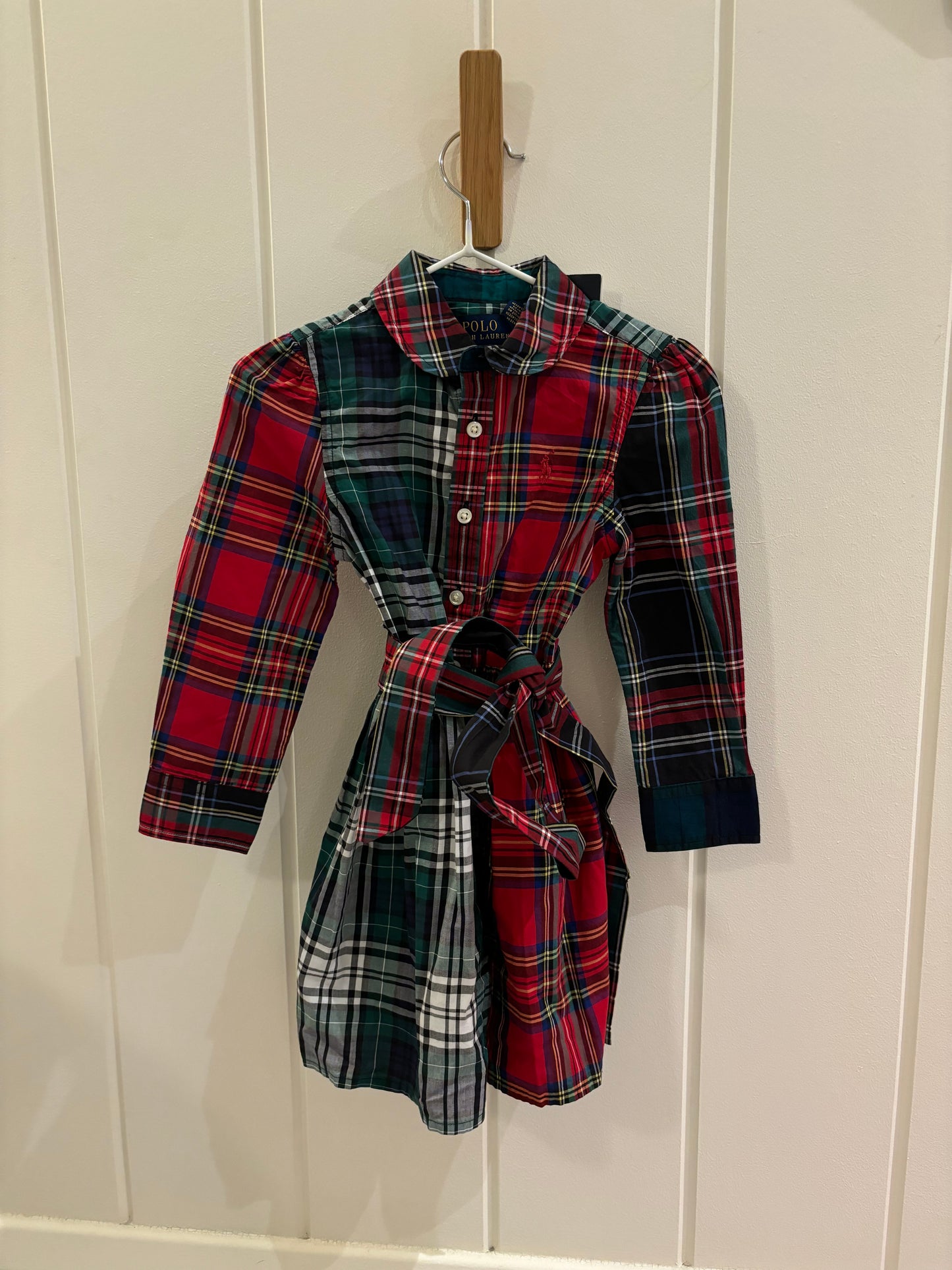 Ralph Lauren Plaid Cotton Fun Shirtdress