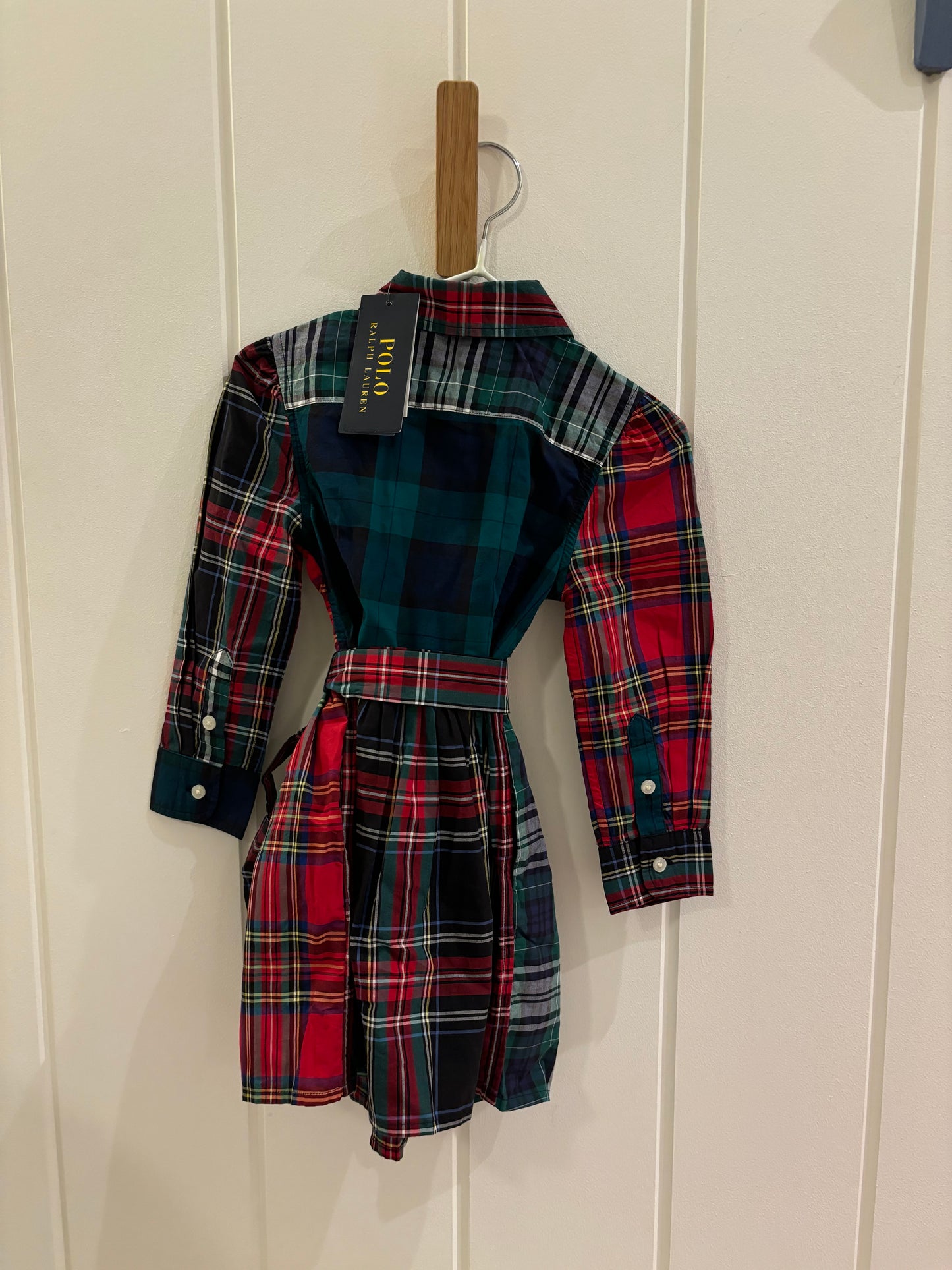 Ralph Lauren Plaid Cotton Fun Shirtdress
