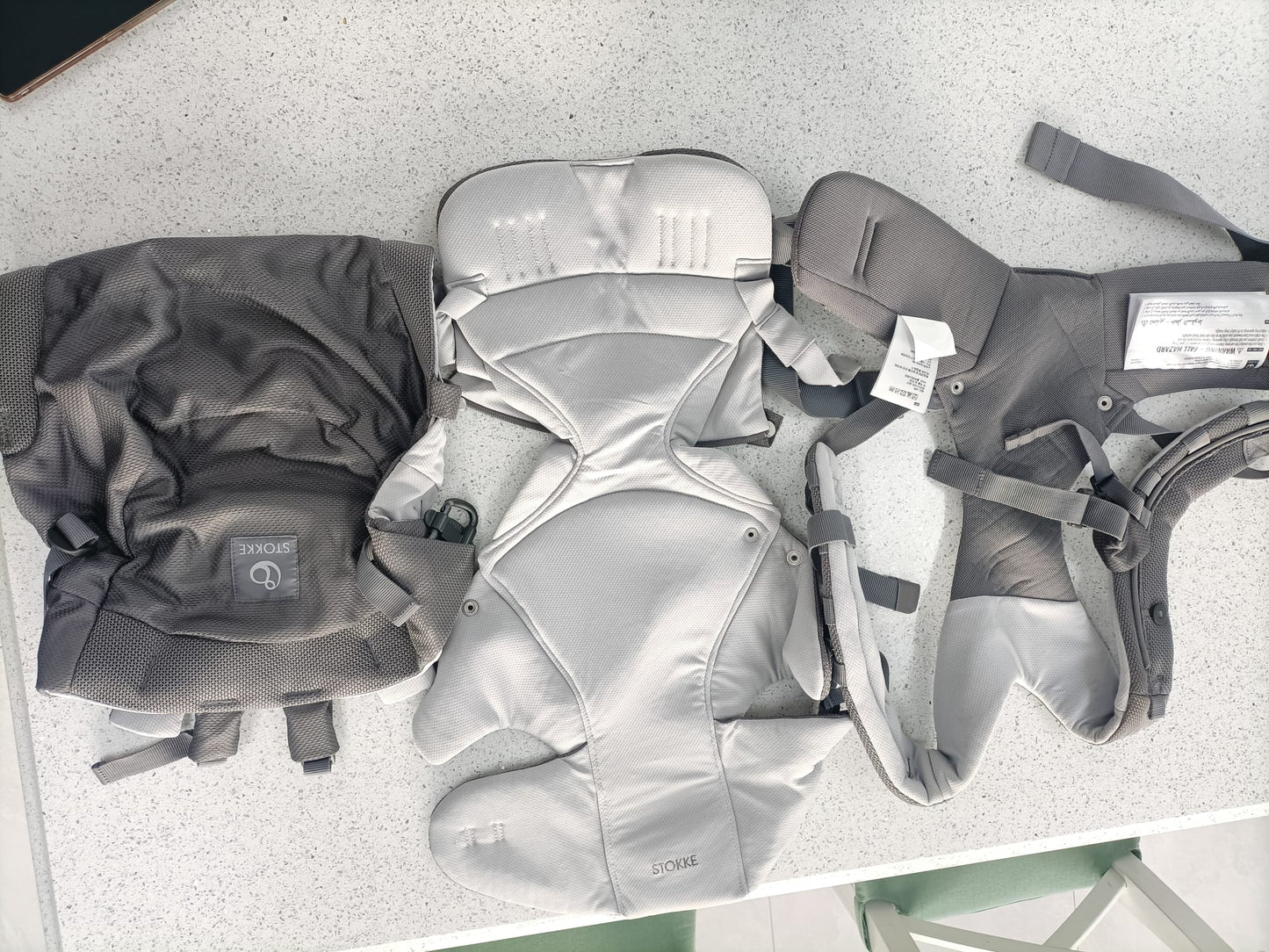 Stokke Front and Back Carrier (Grey)