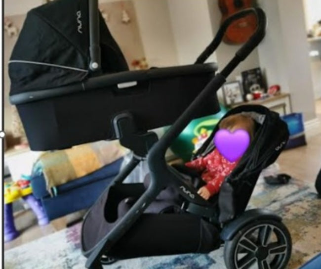 Nuna Travel Double Buggy + Carry Cot