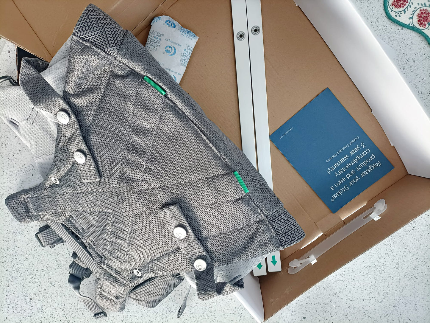 Stokke Front and Back Carrier (Grey)