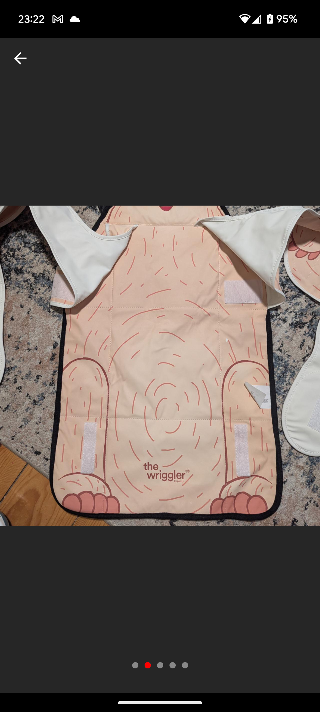The Wriggler changing mat