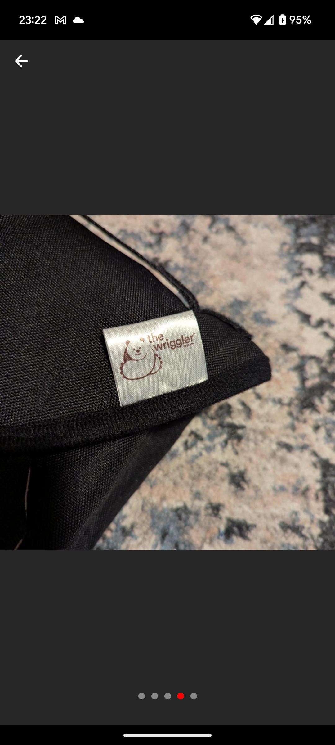The Wriggler changing mat