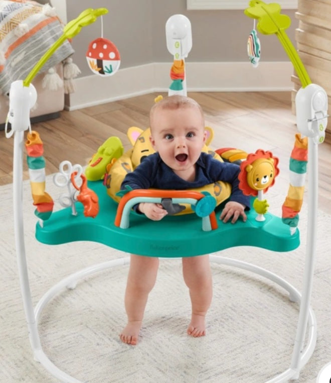Fisher-Price Jumperoo Leaping Leopard Activity Baby Jumper