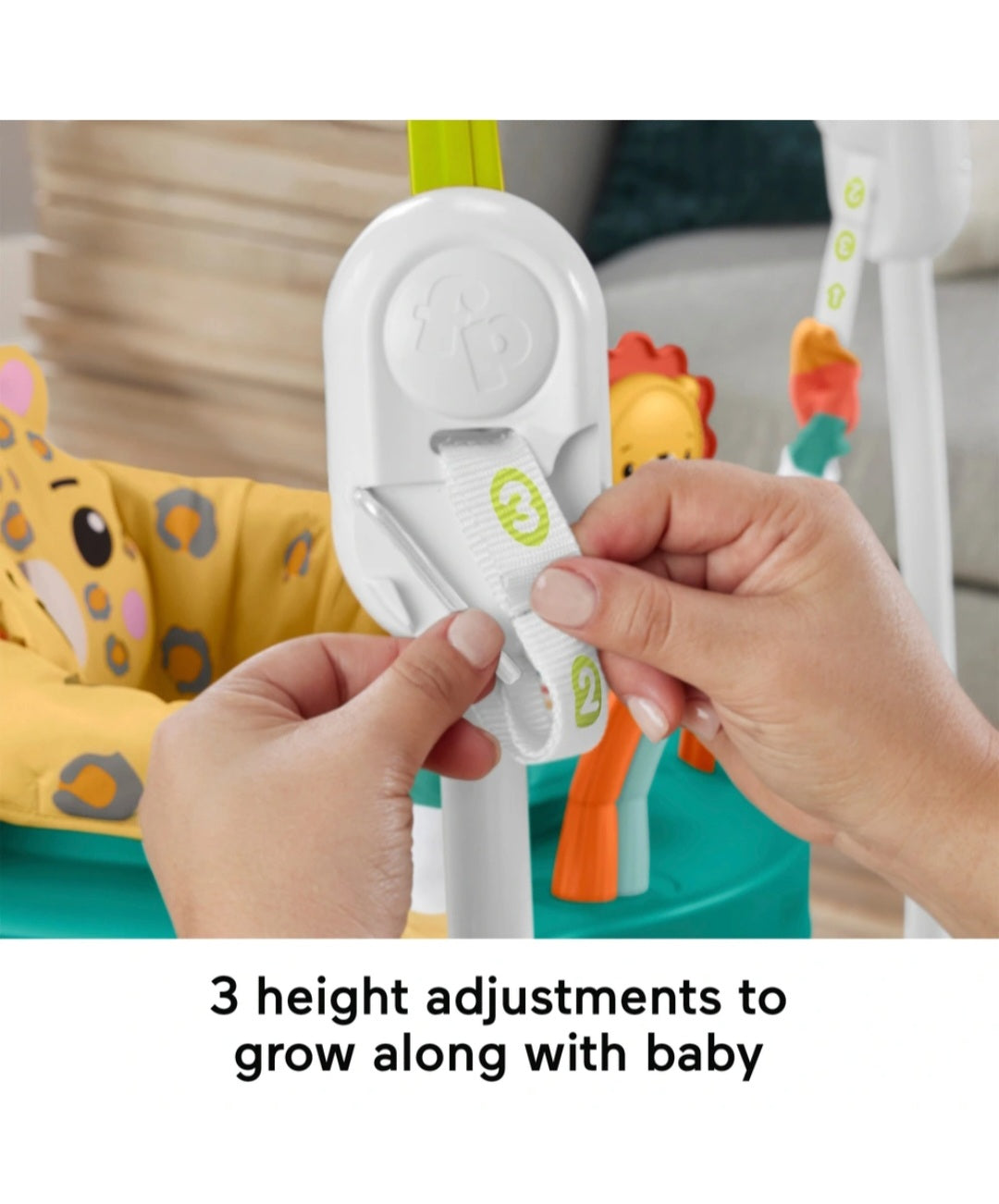 Fisher-Price Jumperoo Leaping Leopard Activity Baby Jumper