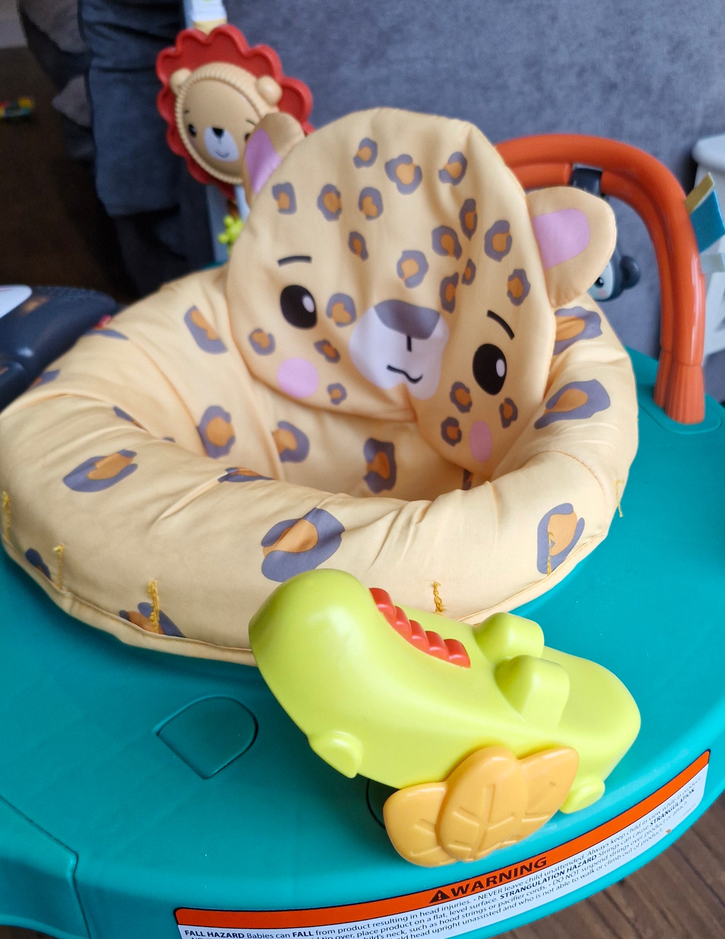 Fisher-Price Jumperoo Leaping Leopard Activity Baby Jumper