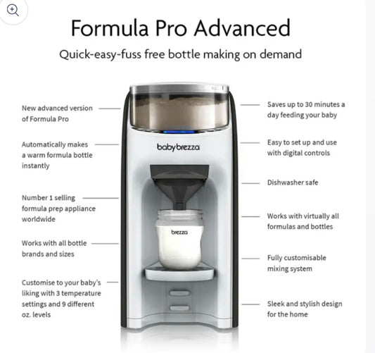 Baby Brezza Formula Pro machine