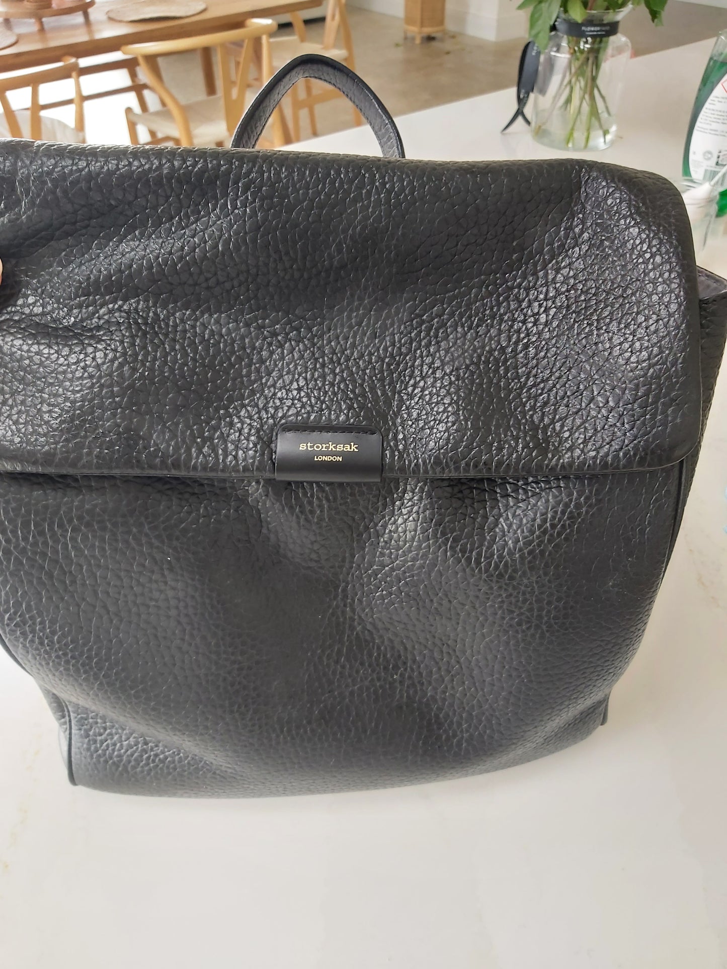 StorkSak baby changing bag