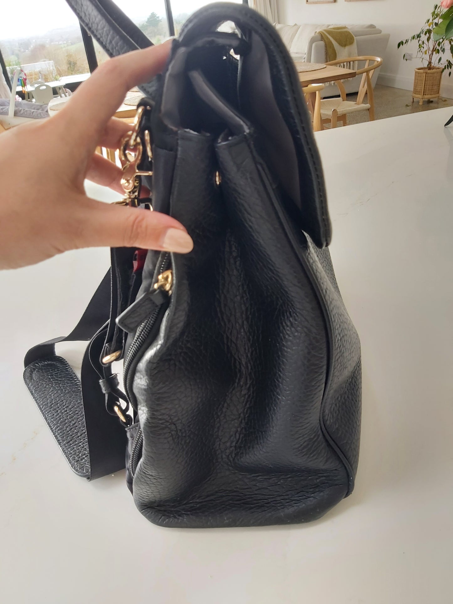 StorkSak baby changing bag