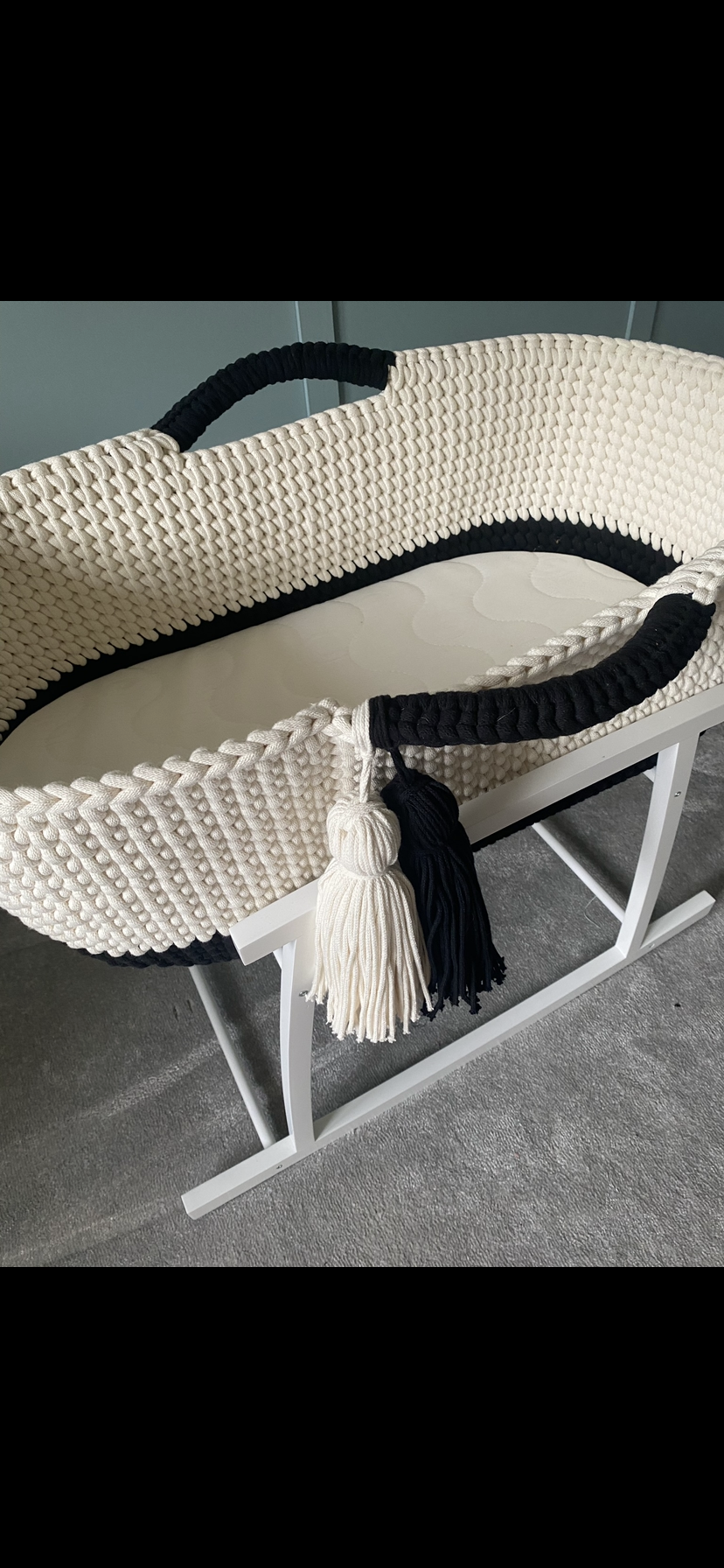 Designer Moses Basket Crochet