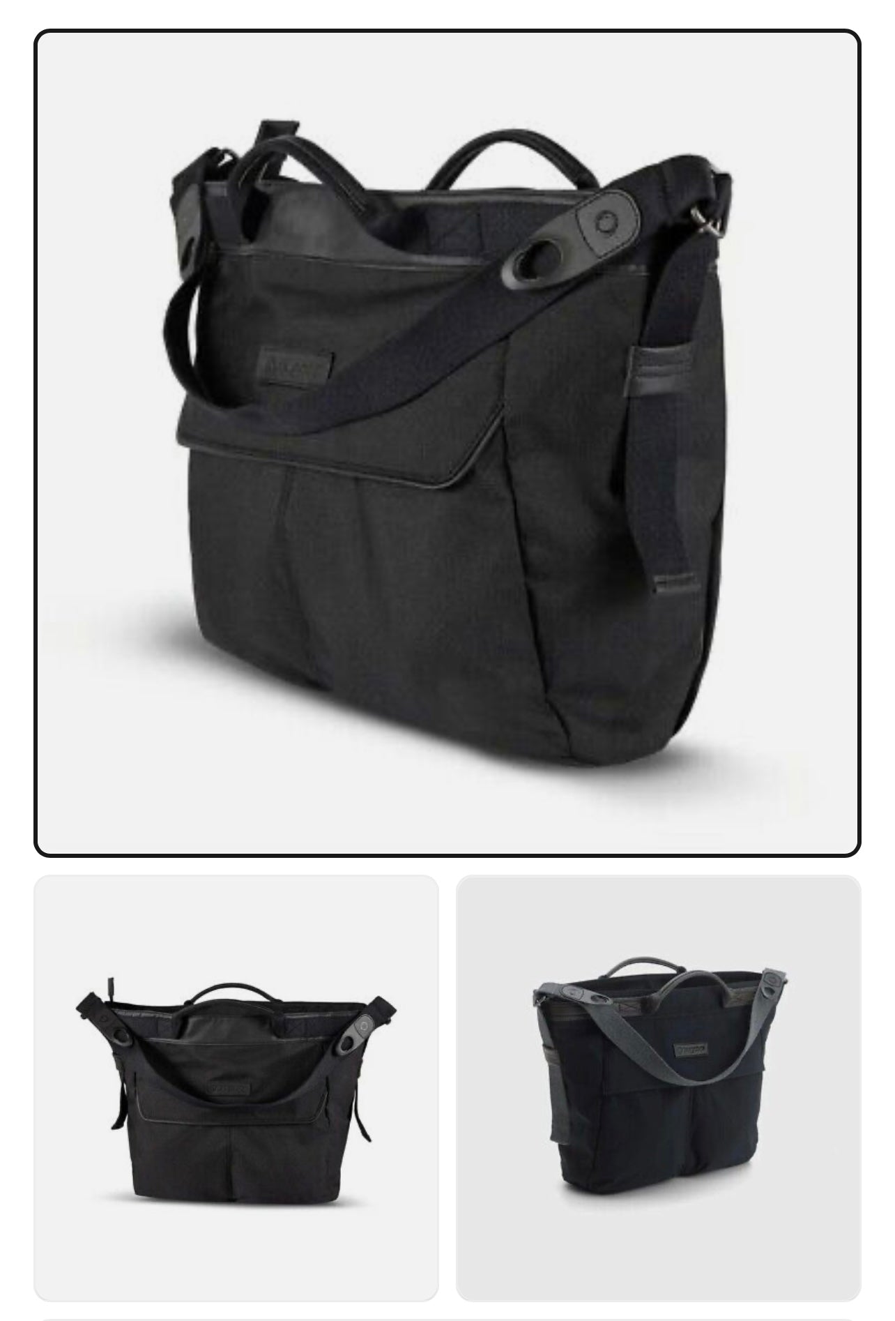 Bugaboo Black Changing Bag