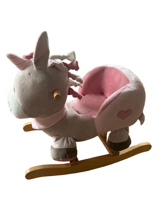 Wooden Baby Rocking Animal Unicorn