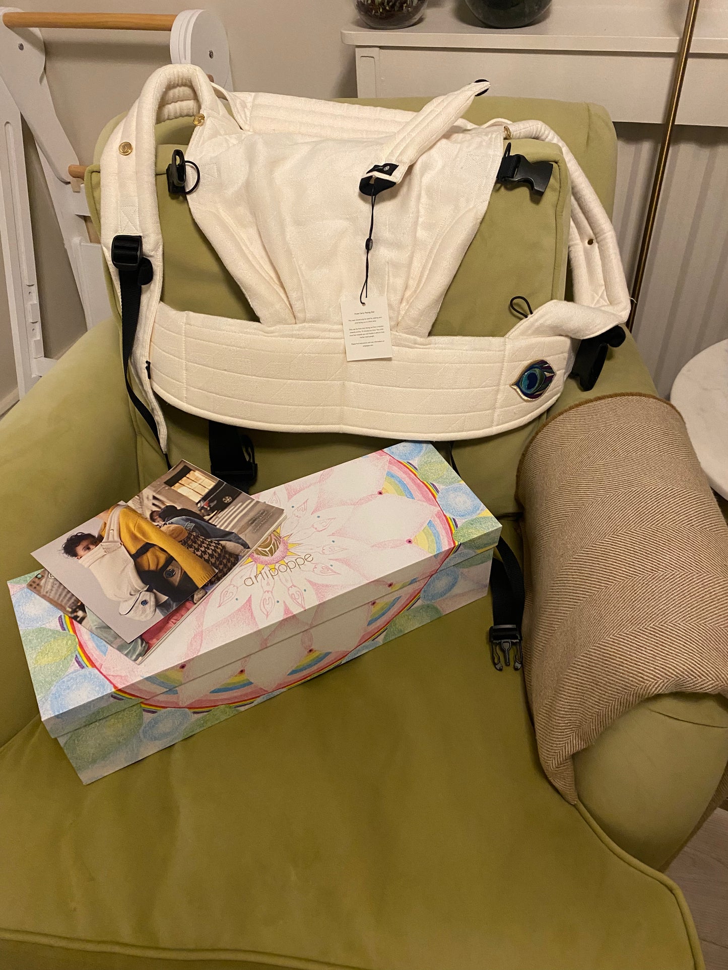 Artipoppe baby carrier  - zeitgeist  Argus oat