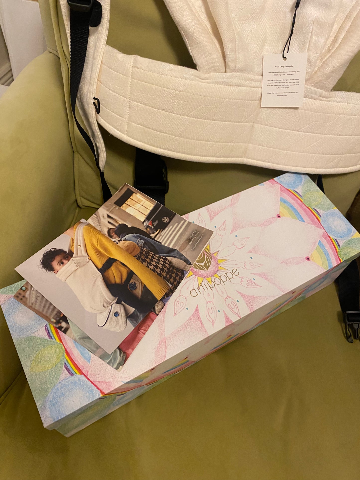 Artipoppe baby carrier  - zeitgeist  Argus oat