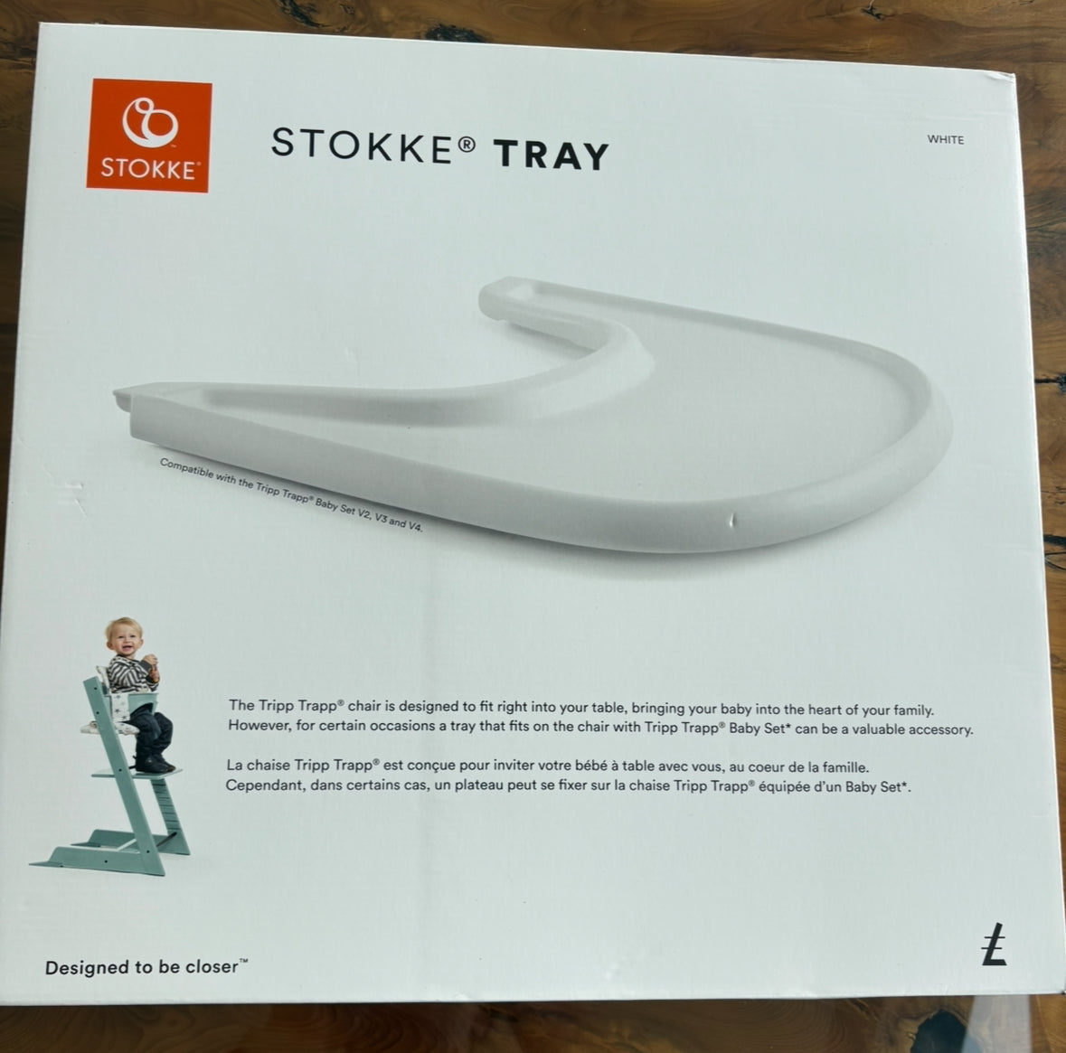 Stokke Tripp Trapp baby set and accessories