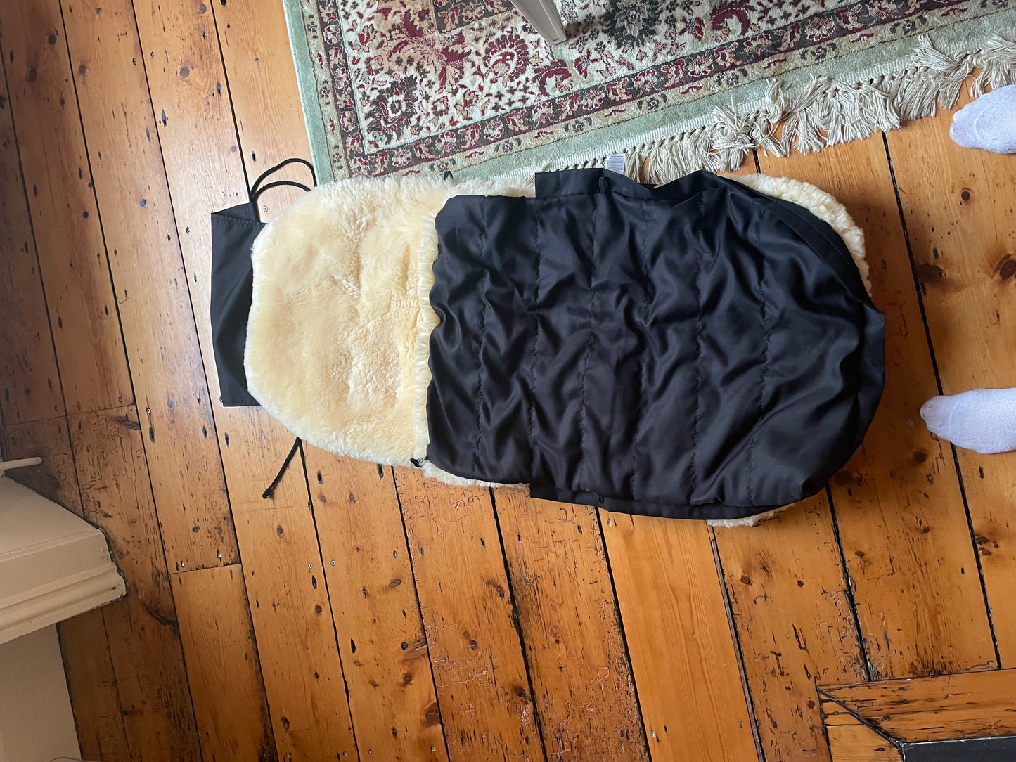 Lamb Fleece, universal Buggy Snuggler/footmuff/cosy toes