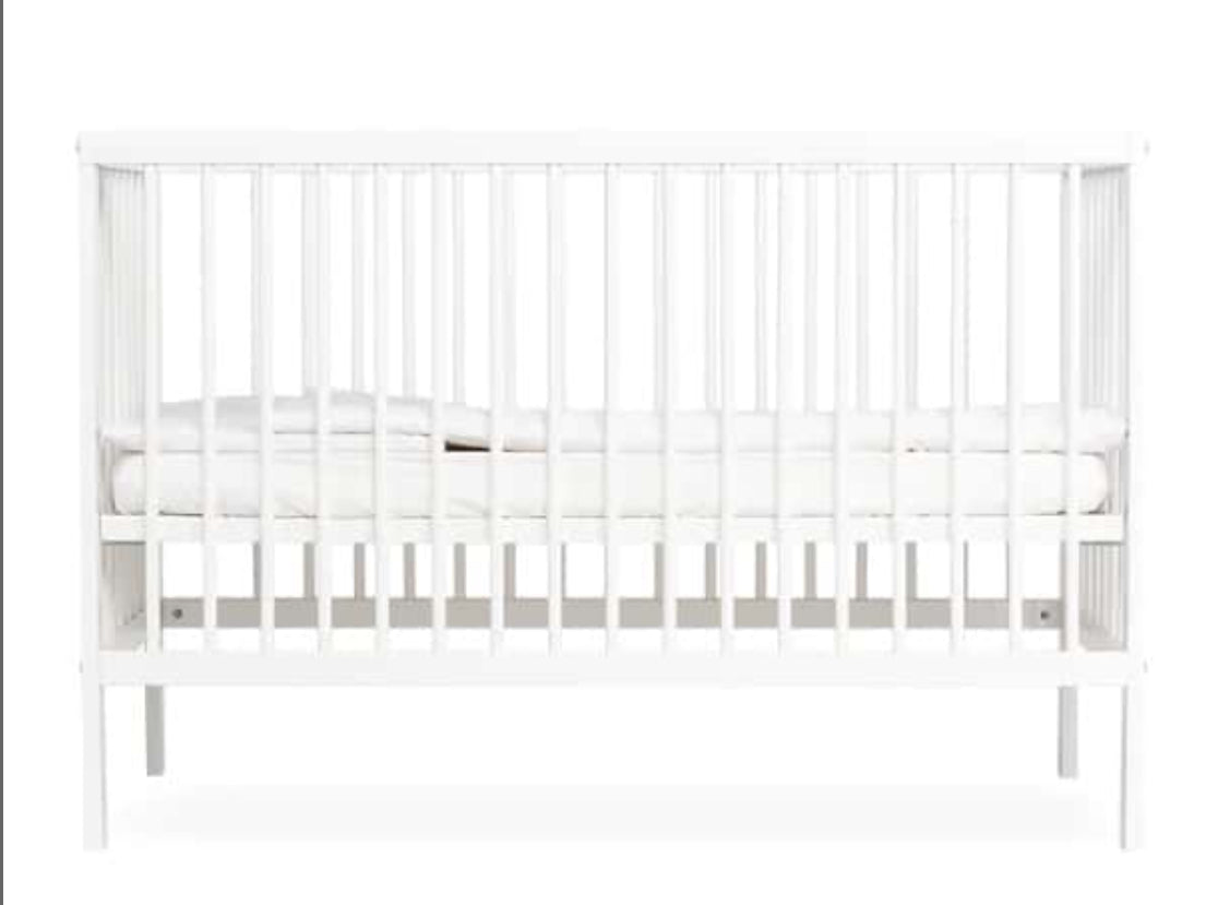 Mokee Mini Cot Bed – White