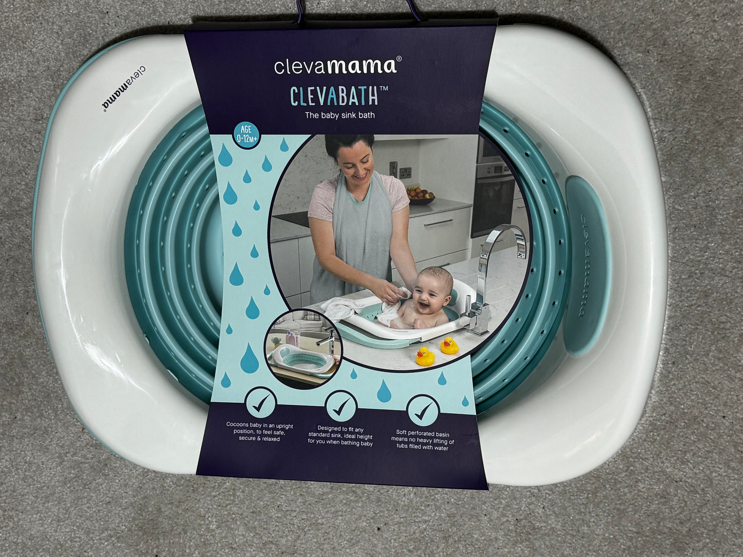 Clevamama ClevaBath Adjustable Sink Bath