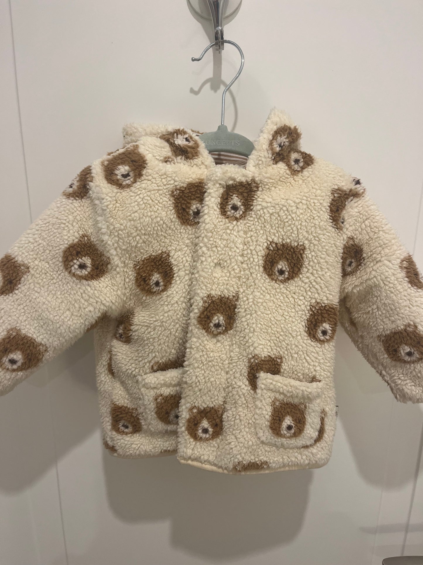 Jojo Maman Bebe Teddy Bear Jacket
