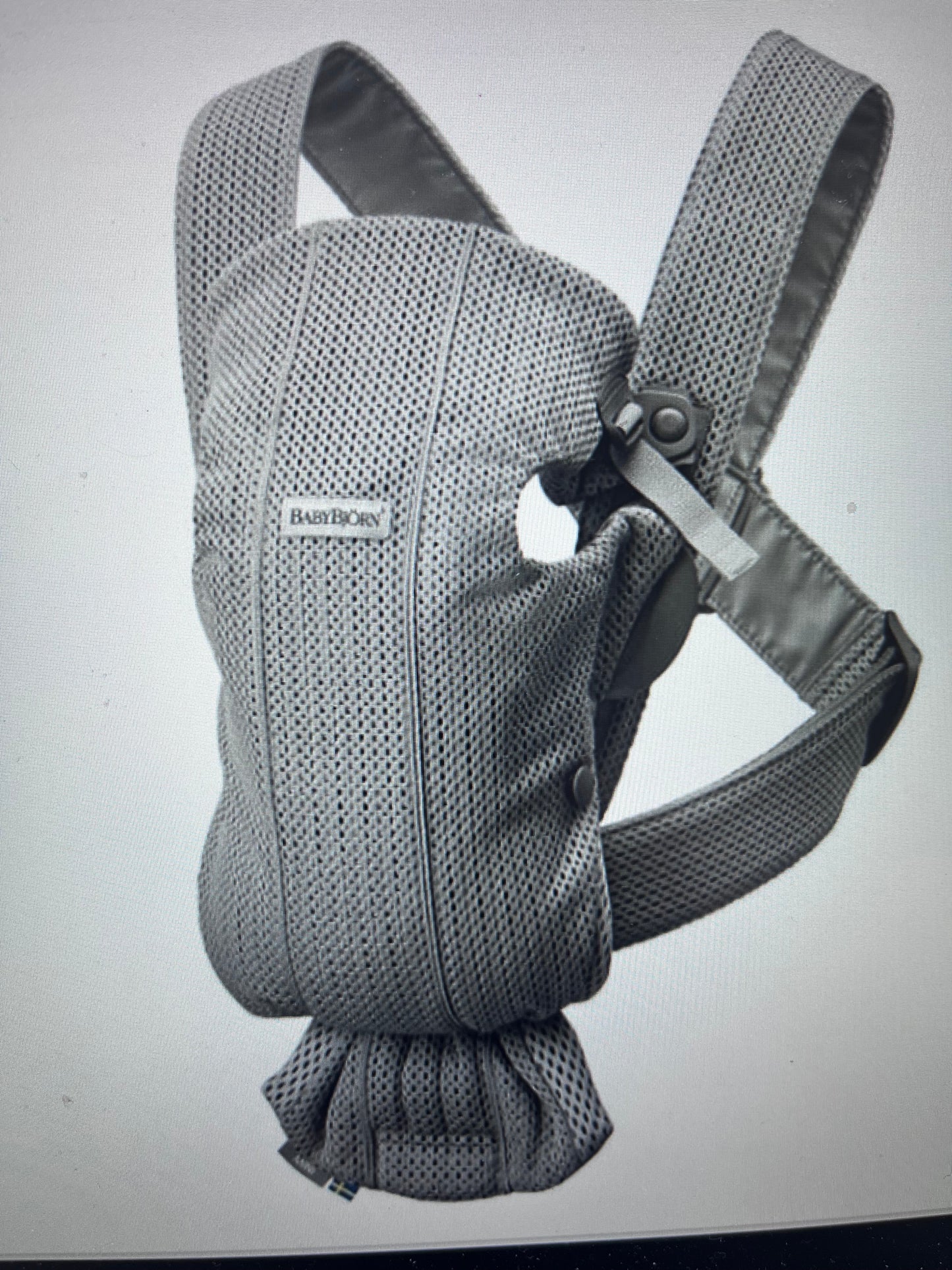 BabyBjörn Baby Carrier Mini 3D Mesh Grey