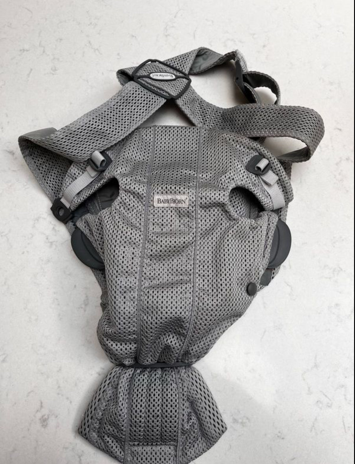 BabyBjörn Baby Carrier Mini 3D Mesh Grey
