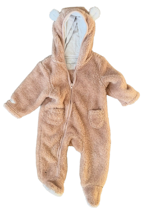 The White Company Recycled Fleece Romper