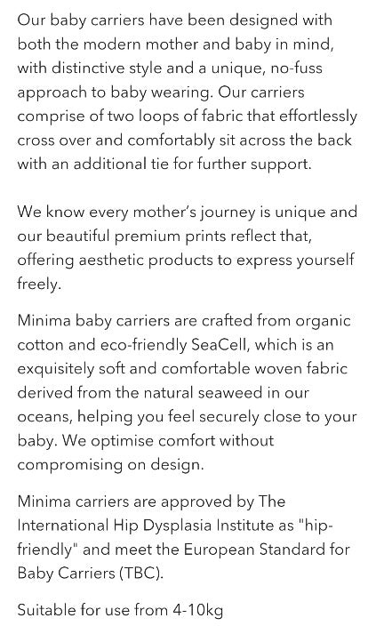 Minima Baby sling
