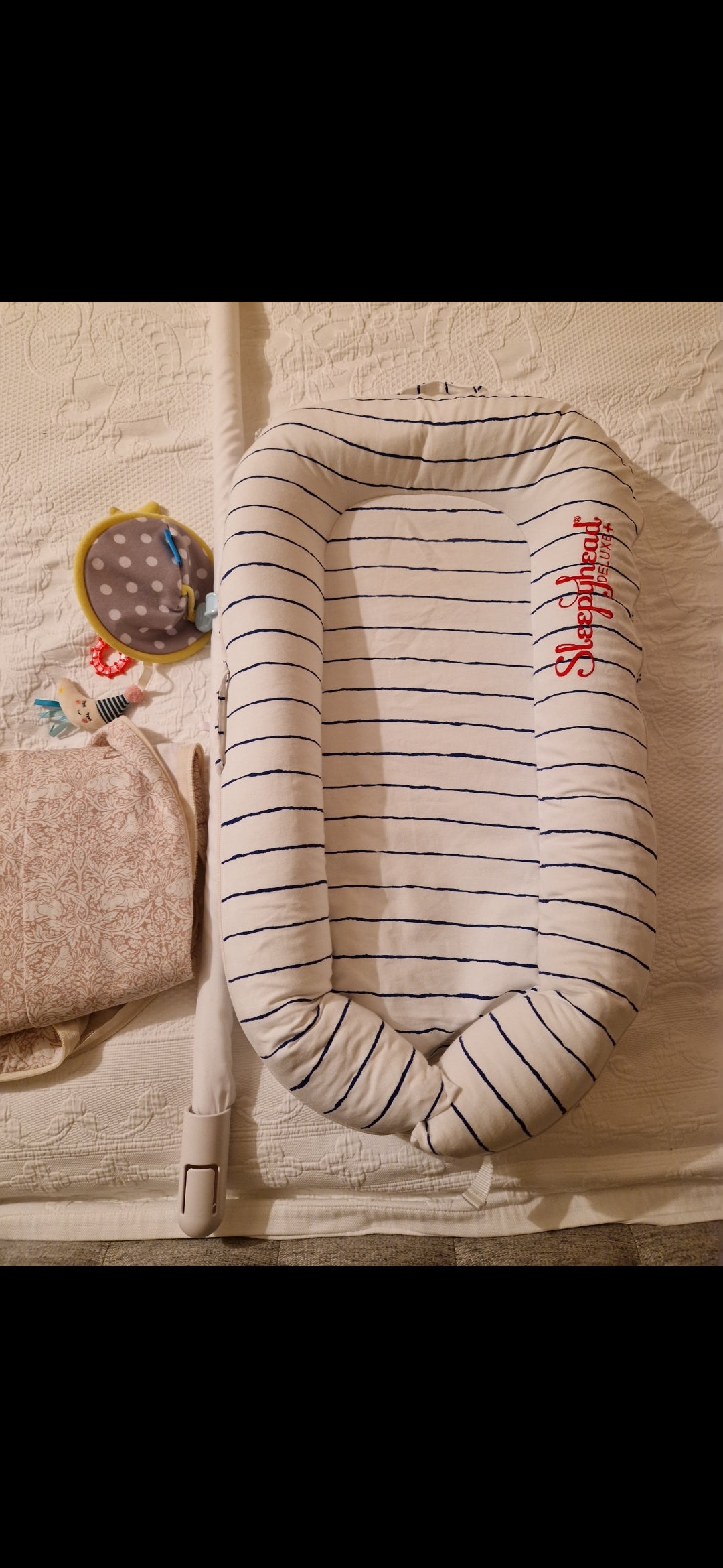 Dockatot, spare cover and toy frame