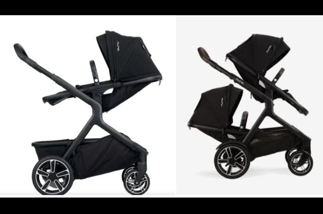 Nuna Travel Double Buggy + Carry Cot