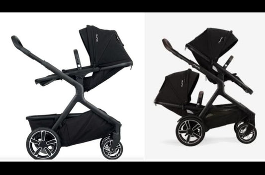Nuna Travel Double Buggy + Carry Cot