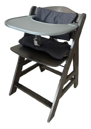 Hauck Alpha Highchair with seat padding, infant insert and tray