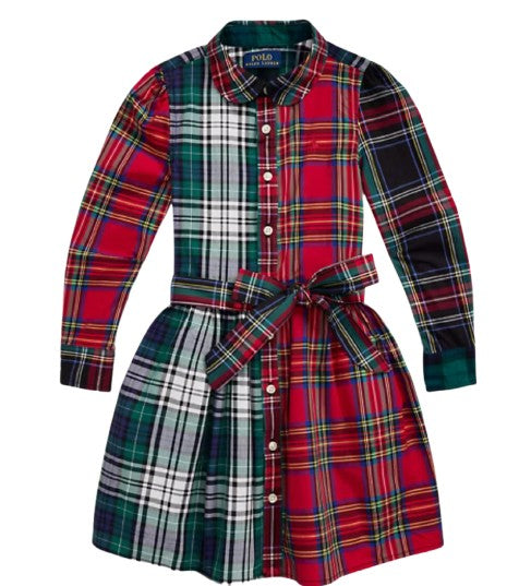Ralph Lauren Plaid Cotton Fun Shirtdress