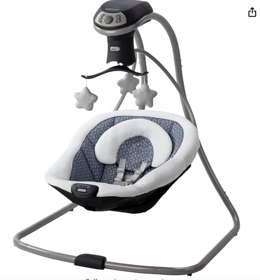 Graco Simple Sway Swing with Multi-Direction Lounger