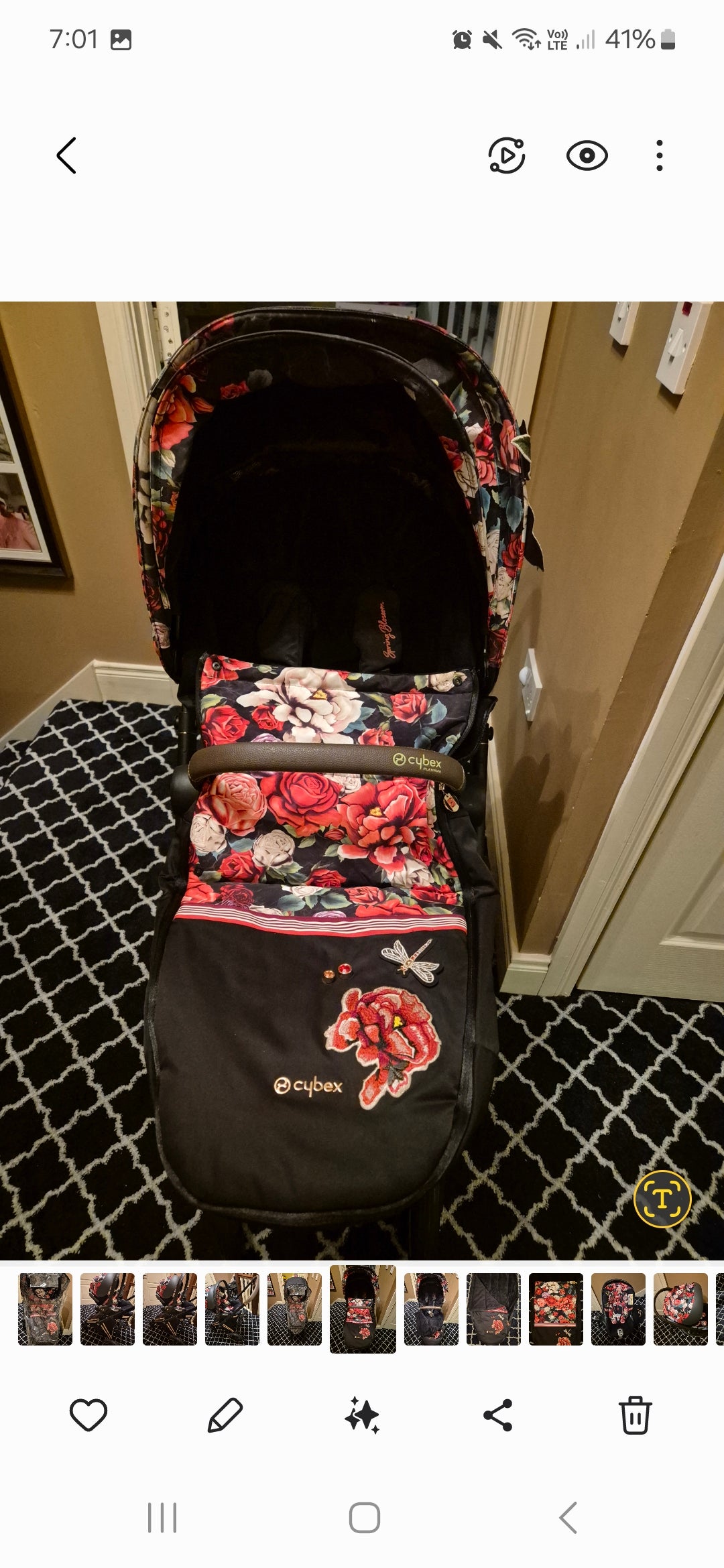Cybex Priam Pram Travel System Bundle